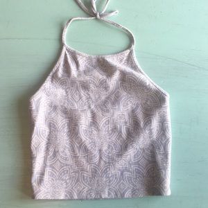Brandy Melville halter crop top